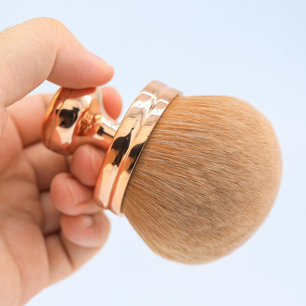 Extra Large Body Makeup Brush for Self Tanner, Self Tan Back Applicator, 74Mm Wide-Headed Kabuki Brush for Bronzers Blend Self Tanning Applicator,