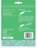 Amazon Basics Mint Dental Flossers, Shred Resistant, Slides Easily Between Teeth, with Fold-Away Pick, 90 Count, 1-Pack (Previously Solimo) 90