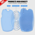 Canroom Zinc Infused Silicone Body Scrubber, Quick-Dry Bath Brush Azure
