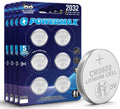 Powermax 24-Count CR2032 Batteries, Lithium 3V Coin Cell Button Battery Pack for Watch and Small Electronics, 5 Year Shelf Life