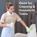 Fifthpulse Medical Examination Latex Gloves - Extra Thick 4.5 Mil, Natural Color, Powder Free Disposable Gloves