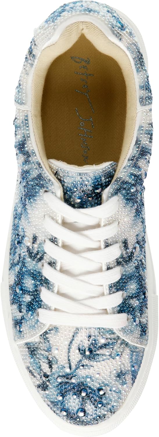 Blue by Betsey Johnson Sidny 7.5 Blue Floral