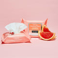 Neutrogena Makeup Remover Wipes, Facial Cleansing Wipes Suitable for Oily & Acne Prone Skin, Wipes Away Bacteria, Dirt & Oil, Scented Facial Wipes