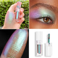 MAKI YIKA Glitter Liquid Eyeshadow Green Purple Color Shifting Eyeshadows Aurora