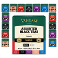 VAHDAM Assorted Black Tea Bag Sampler(5 Flavors, 15 Pyramid Teabag)Tea Gift Black Tea Assortment 20 Count (Pack of 1)