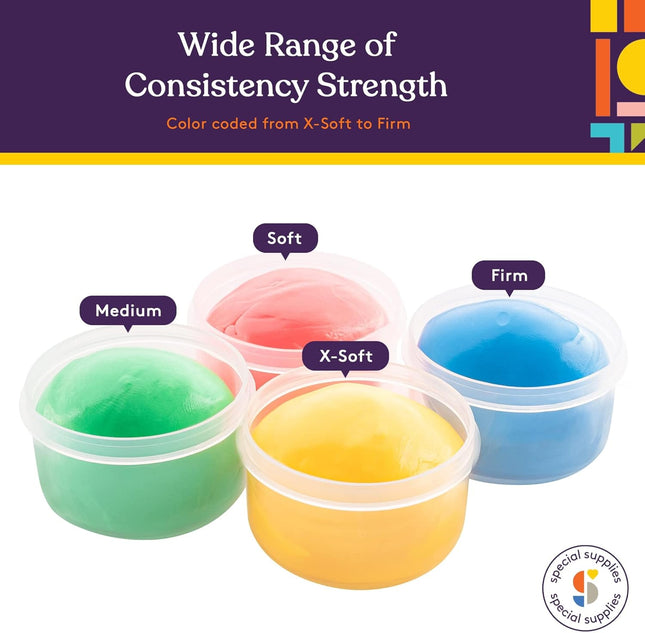 Special Supplies Therapy Putty for Teens and Adults - Resistive Hand Exercise St