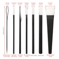 Pedicure Knife Set for Feet, Segbeauty 7Pcs Ingrown Toenail Blade Tool with Storage Bag, High Manganese Steel Nail Knives Cuticle Remover,