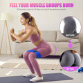 Resistance Bands for Working Out, Exercise Workout Bands for Women & Men, 3 Levels Elastic Stretch Bands for Exercise with Carry Bag for Physical