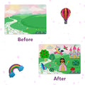 Skillmatics Foil Fun - Unicorns & Princesses, No Mess Art for Kids, Craft Kits & Supplies, DIY Creative Activity, Travel Toys, Gifts for Ages 4,