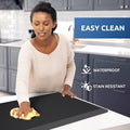 Kitchenclouds Kitchen Mat Cushioned anti Fatigue Rug 17.3"X28" Waterproof, Non Slip, Standing and Comfort Desk/Floor Mats for House Sink Office