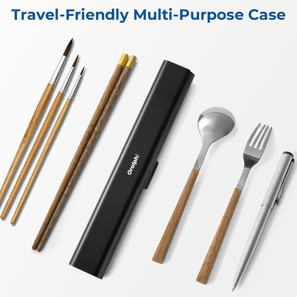 Aluminum Toothbrush Travel Case, Portable Travel Toothbrush Holder, Durable Manual Toothbrush Box Container for Traveling, Bathroom, Camping,
