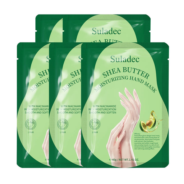 Moisturizing Hand Mask with Shea Butter and Goat Milk, Hydrating Hand Masks for 
