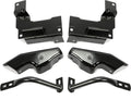 HECASA 6 PCS Front Bumper Bracket Set Compatible With 2003-2006 Chevy Silverado 2002-2006 Chevy Avalanche Replace For 15059687 GM1066175 15059688