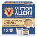 Victor Allen'S Coffee White Chocolate Caramel Flavored Cappuccino, 12 Count, Single Serve Coffee Pods for Keurig K-Cup Brewers