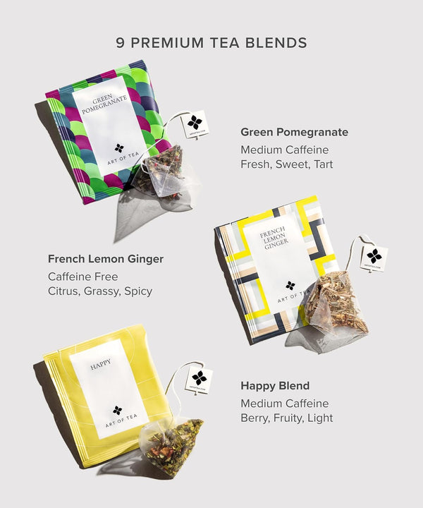 Art of Tea Assorted Tea Sampler 12 Count 12 Count Assorted Sampler