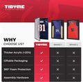 Jersey Frame Display Case – Sports Jersey Display Frame with 98% UV Protection for Football, Baseball, Basketball, Hockey, Soccer, Uniform &