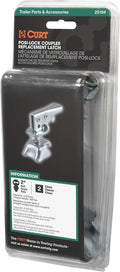 CURT 25194 Posi-Lock Coupler Replacement Latch for 2-Inch Trailer Hitch Ball, CLEAR ZINC