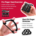 FitBeast Grip Strengthener Forearm Strengthener Hand Grips Strengthener Kit - 5 Pack Adjustable Resistance Black