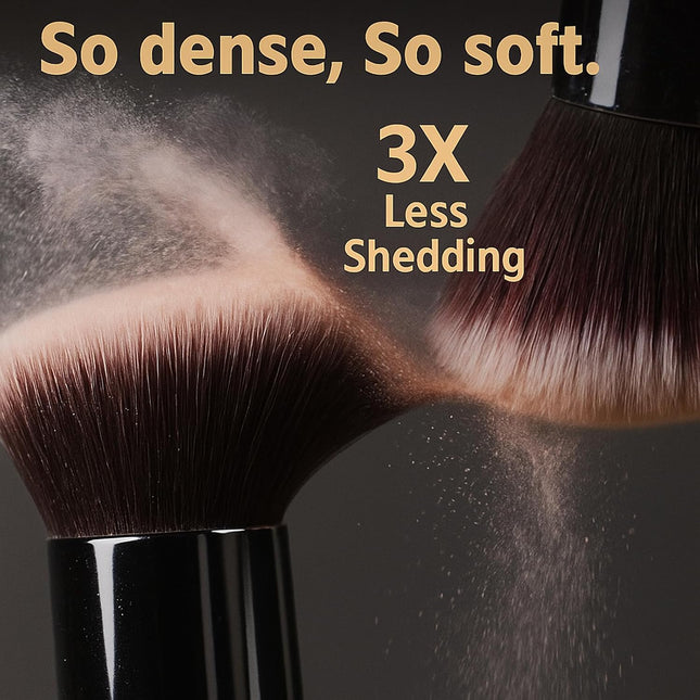 BEAKEY Makeup Brushes Set, Professional Foundation Eyeshadow Concealer Blush Pow