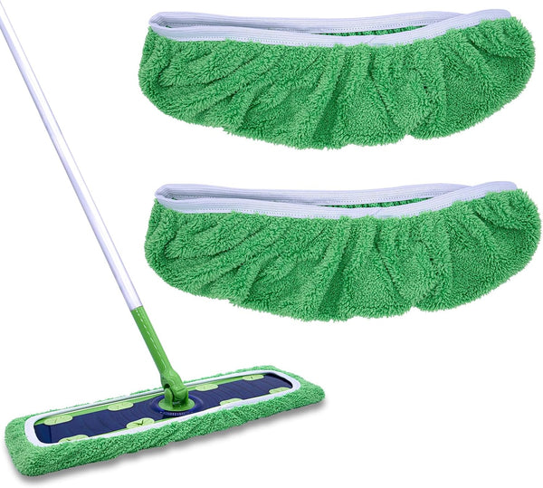 XL Mop Pads Compatible with Swiffer XL Dry Sweeping Cloths, Reusable Wet Pads Refill X-Large Size Fits for Swiffer XL Wet Pads Refills -For