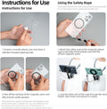 TELESIN Magnetic Neck Mount for Phones, Neck Cell Phone Holder Pov/Vlog Selfie Mount Hand Free Phone Neck Holder Chest Stand Strap Video Recording