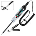 Upgraded Buzzer Automotive Test Light, DC 3-72V Heavy Duty Digital LED Circuit Tester with Voltmeter & Dual Color Polarity Indicate Light,