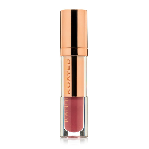 Kandi Koated Lacquer Illuminating Lip Cream [Tease] Creamy Lip Gloss | Natural Colors, Moisturizing Lip Lacquer, Paraben-Free, Cruelty-Free |