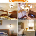 25 Watt Light Bulbs Equivalent, A15 E26 3W LED Bulb Soft White 2700K Low Watt Light Bulbs for Home Bedroom, Table Lamp Bulb (6 Pack)