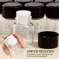 Beauticom 2ML Clear Glass Vial 12 Pieces with Orifice Reducer and Dropper Top