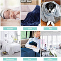 Hummingbird Bird Fleece Throw Blanket Ultra Soft Cozy Blooming Flowers Decorative Flannel Blanket All Season for Home Couch Bed Chair Travel