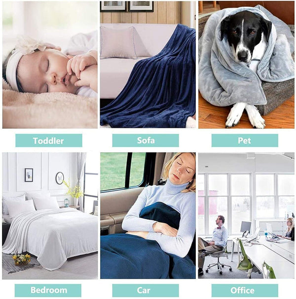 Hummingbird Bird Fleece Throw Blanket Ultra Soft Cozy Blooming Flowers Decorative Flannel Blanket All Season for Home Couch Bed Chair Travel