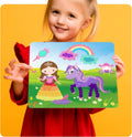 Dot Stickers Art for Kids - Sticker Books for Toddlers 2-4 Years - Arts and Crafts for Kid Ages 2-4 3-5 4-6 - 4 Year Old Girl Birthday Gifts -