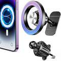 for Magsafe Car Mount Vent【20 Strong Magnets】for iPhone Magnetic Car Mount【360°】Cell Phone Mount for Car【Hands Free】Air Vent Phone Holders for