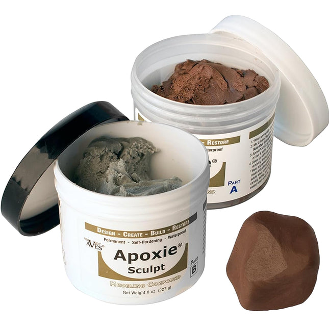 Aves Apoxie Sculpt - 2 Part Modeling Compound (A & B) - 1 Pound, Apoxie Sculpt for Sculpting, Modeling, Filling, Repairi
