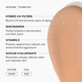DRMTLGY Universal Tinted Moisturizer SPF 46 | Dewy Tinted Sunscreen 1.7 Fl Oz (Pack of 1) Dewy