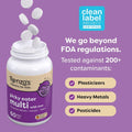 Renzo'S Picky Eater Kids Multivitamin with Iron, Dissolving Kids Vitamins with Vitamin D3 & K2 and More, 60 Sugar-Free Melty Tabs, Cherry MoÃ¢ÂÂ