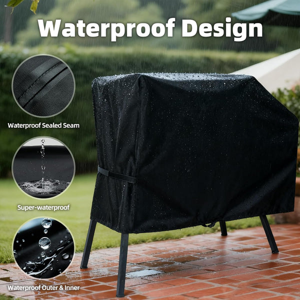 NOELIFE Grill Cover for Blackstone 22 Inch Griddle with Hood and Stand, Waterproof Griddle Accessories for Blackstone 17 and 22 Inch, Windproof