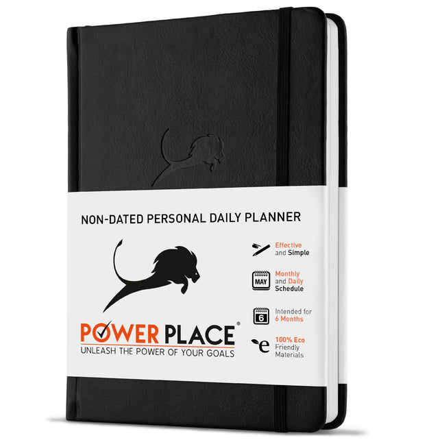 Daily Planner, Calendar & Life Organizer to Improve Time-Management, Productivit