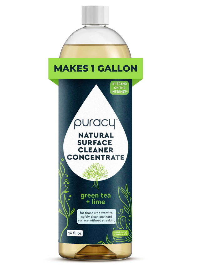 Puracy 99.9% Natural All Purpose Cleaner Concentrate - Makes 128Oz Multi Purpose