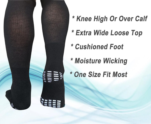 2 Pairs Replacement Sock Liner for Orthopedic Cast Walking boot Air Cam Walkers, Under Air Cast Brace Surgical Broken Leg Toe Fracture boots