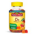 Nature Made Vitamin D3 2000 IU (50 mcg) per Serving, 90 Vitamin D Gummies 90 Count (Pack of 1)