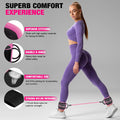 HOXWC Ankle Resistance Bands with Cuffs, Ankle Bands for Working Out, Ankle Resistance Band for Leg, Booty Workout Equipment for Kickbacks Hip