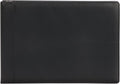 Juvale Check Binder - Black Faux Leather, 7-Ring, 14 x 10 in, Fits 600 Checks - Business Checkbook Binder & Cover with Pen Loop, Checkbook Holder
