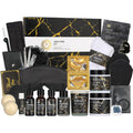 Father'S Day Gift, Skin Care Set, 28Pcs Body & Facial Kit Gifts for Women & Men Includes Face Cream, Bath Oil, Scented Candle, Hyaluronic Acid