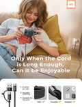 LISEN Charging Station for Apple Magsafe Charger, Travel Charger Station for Iphone16, Foldable Pad Charger for Travel Magsafe Accessories