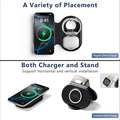 2026 Traveling Portable Wireless Mag-Safe Fast Charging Station,Magnetic 3 in 1 Charger for iPhone 17 16 15 14 13 12 Pro Max Plus,Apple Watch
