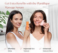 PLANTIFIQUE Rose Quartz Gua Sha Tool Ã¢ÂÂ Anti-Aging Face Massager & Jawline Shaper for Skincare Routine Ã¢ÂÂ Facial Massage & Skin Care Gift