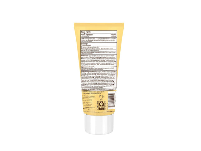 Babo Botanicals Sheer Zinc Mineral Sunscreen Lotion SPF30 - Natural Zinc Oxide - Shea Butter - Face & Body - Water Resis