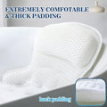 Bath Pillow Bathtub Pillow, Luxury Bath Pillows for Tub Neck and Back Support, Bath Tub Pillow Headrest with Soft 4D Mesh Fabric and Non-Slip