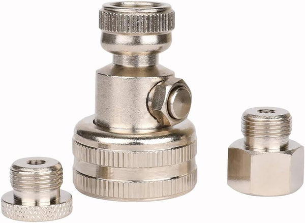 Wynnsky Tire Valve Adapter Kit, Tractor Tire Tube Air Water Adapter Valve Stem Tool Repair Kit